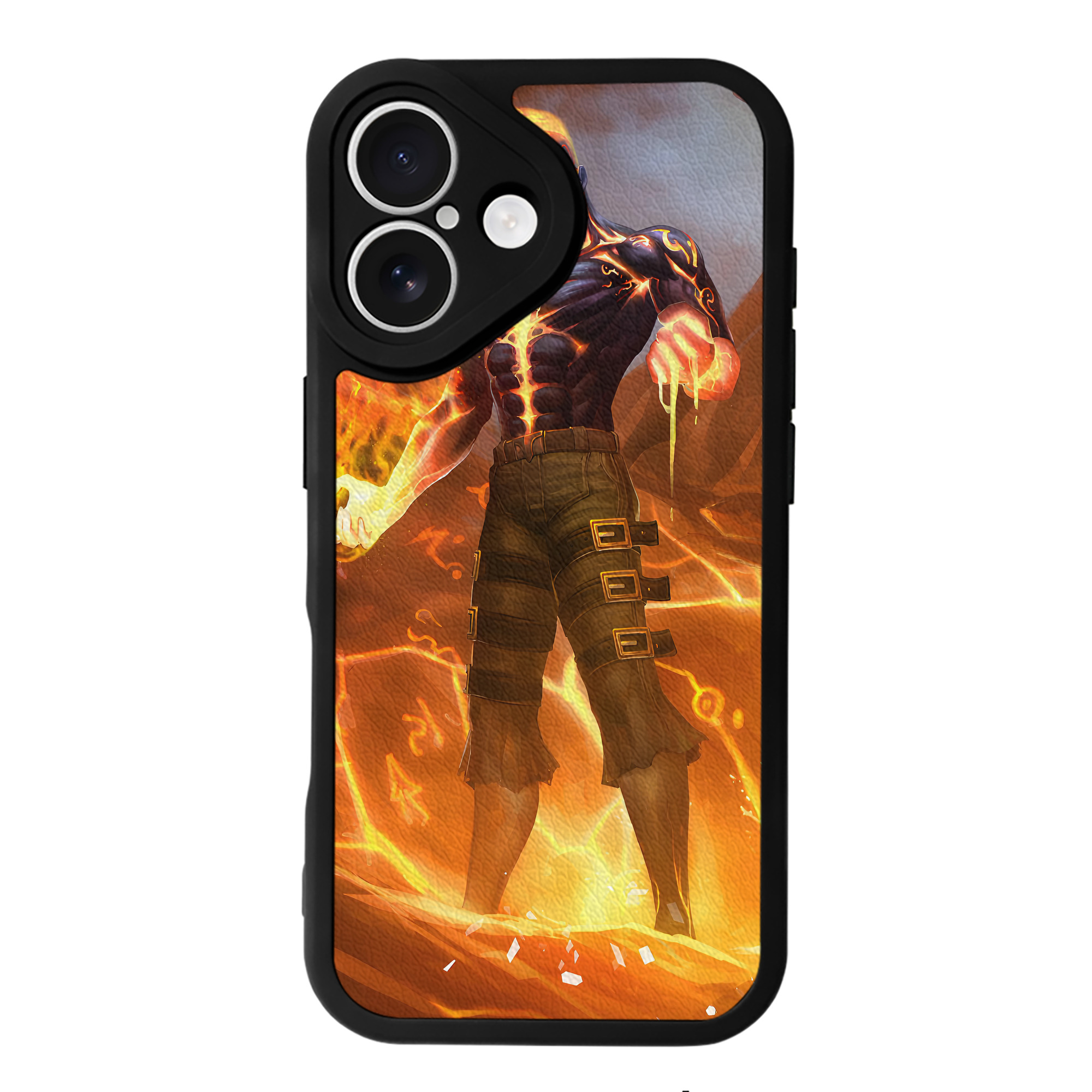 リーグ・オブ・レジェンド League of Legends LOL 【iPhone 16シリーズ対応】シリコンスマホケース（レザー調） 材質：シリコン